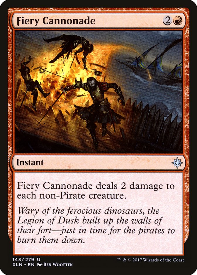 Fiery Cannonade [Ixalan] | Black Swamp Games