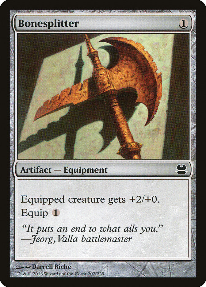Bonesplitter [Modern Masters] | Black Swamp Games