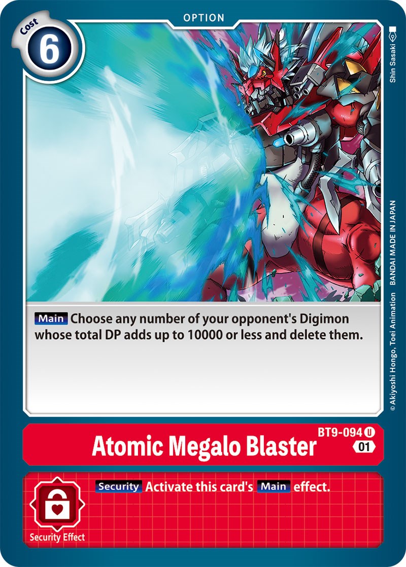 Atomic Megalo Blaster [BT9-094] [X Record] | Black Swamp Games