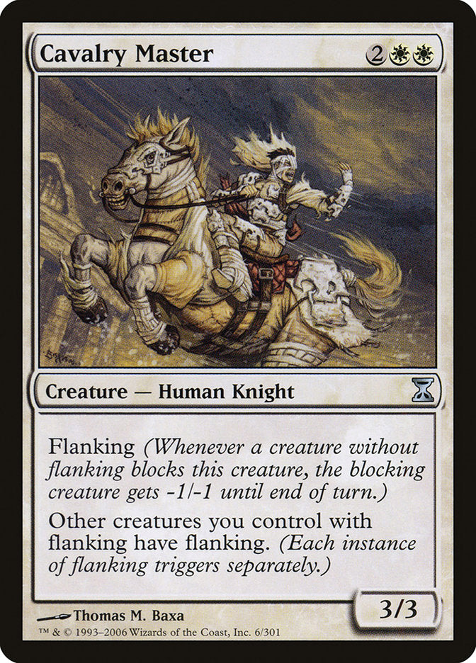 Cavalry Master [Time Spiral] | Black Swamp Games