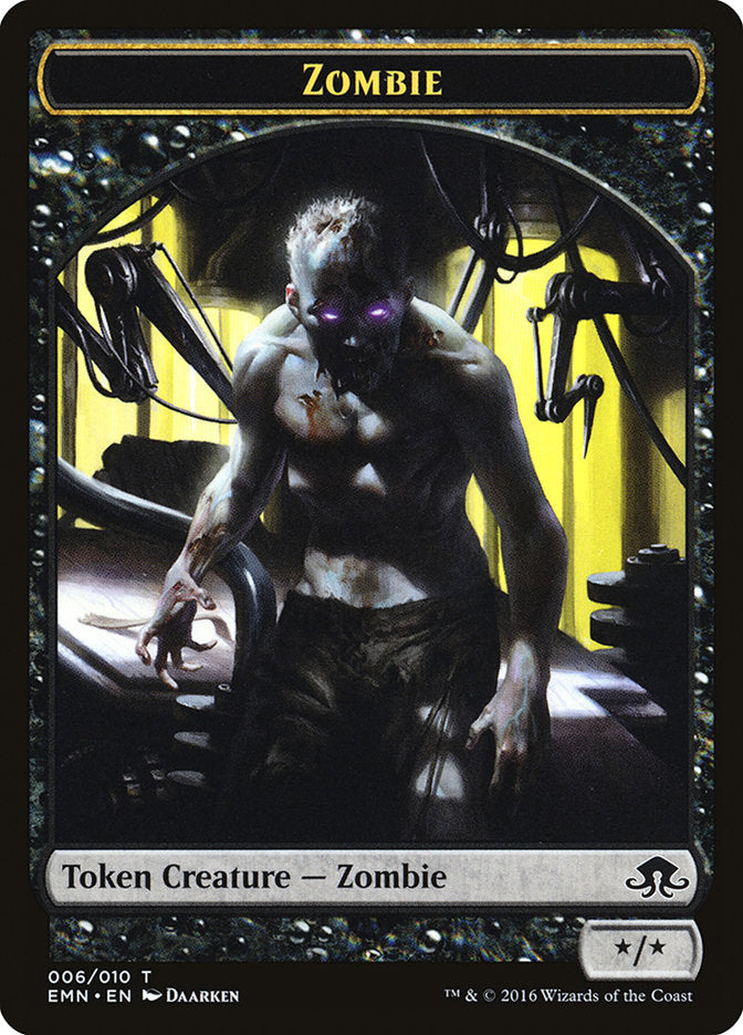 Zombie Token (006/010) [Eldritch Moon Tokens] | Black Swamp Games