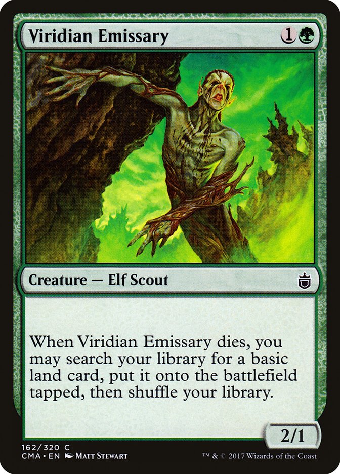 Viridian Emissary [Commander Anthology] | Black Swamp Games