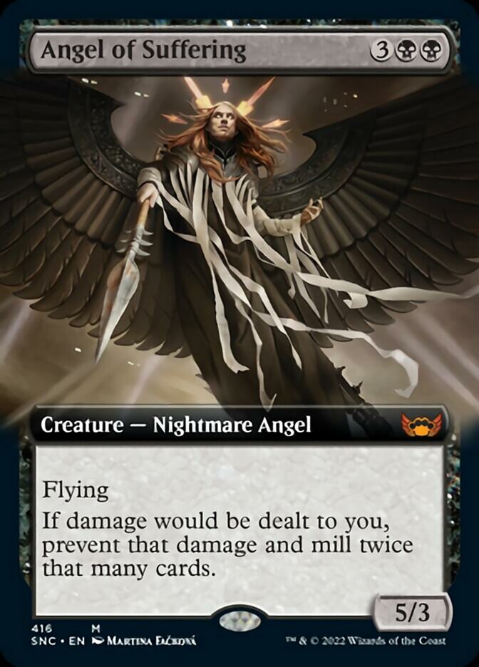 Angel of Suffering (Extended Art) [Streets of New Capenna] | Black Swamp Games