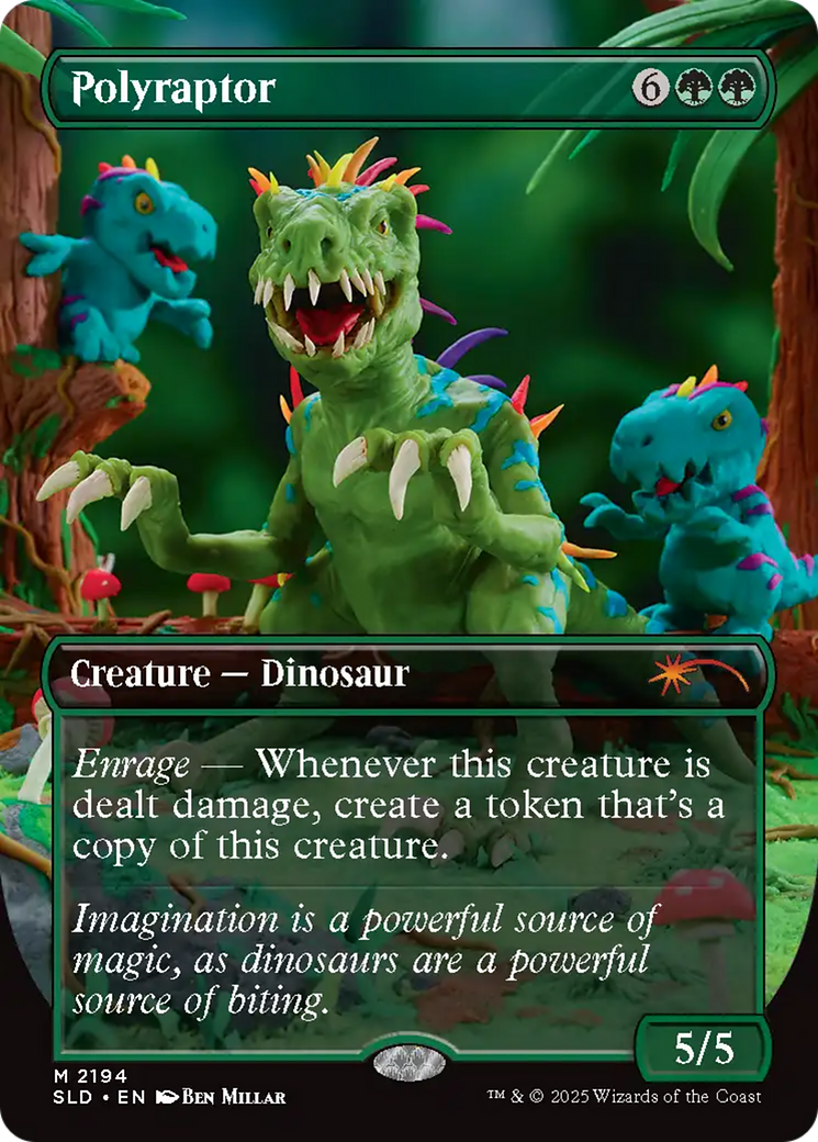 Polyraptor (Rainbow Foil) [Secret Lair Drop Series] | Black Swamp Games