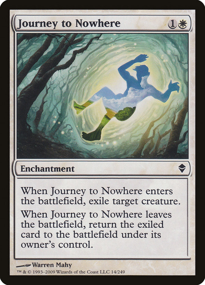 Journey to Nowhere [Zendikar] | Black Swamp Games