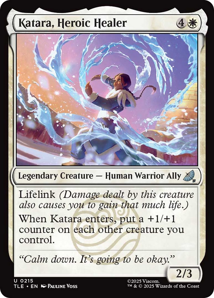 Katara, Heroic Healer [Avatar: The Last Airbender: Eternal-Legal] | Black Swamp Games
