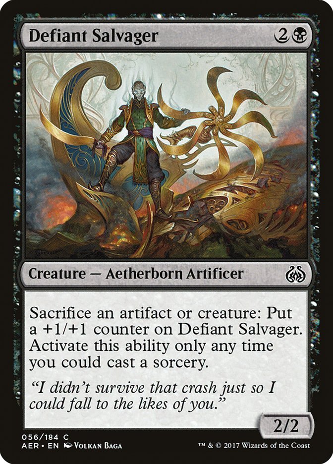 Defiant Salvager [Aether Revolt] | Black Swamp Games