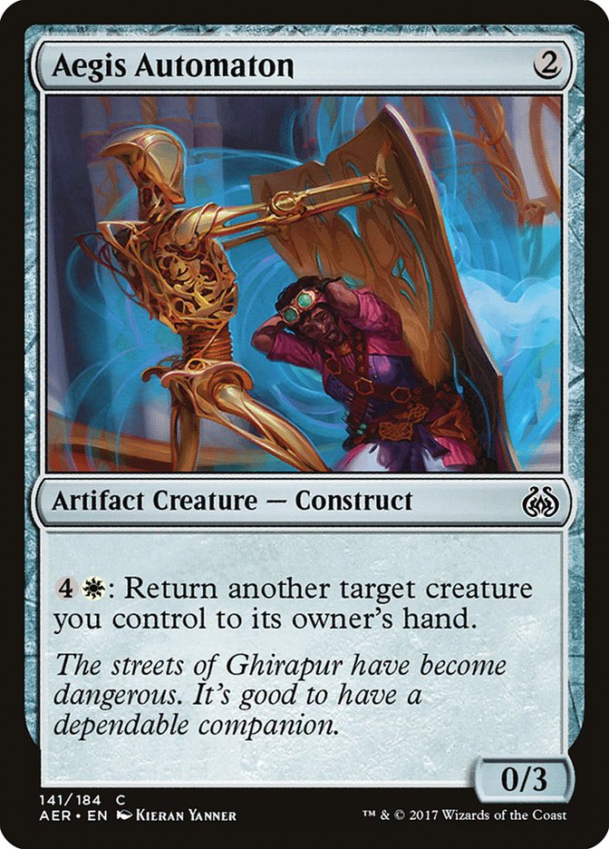 Aegis Automaton [Aether Revolt] | Black Swamp Games