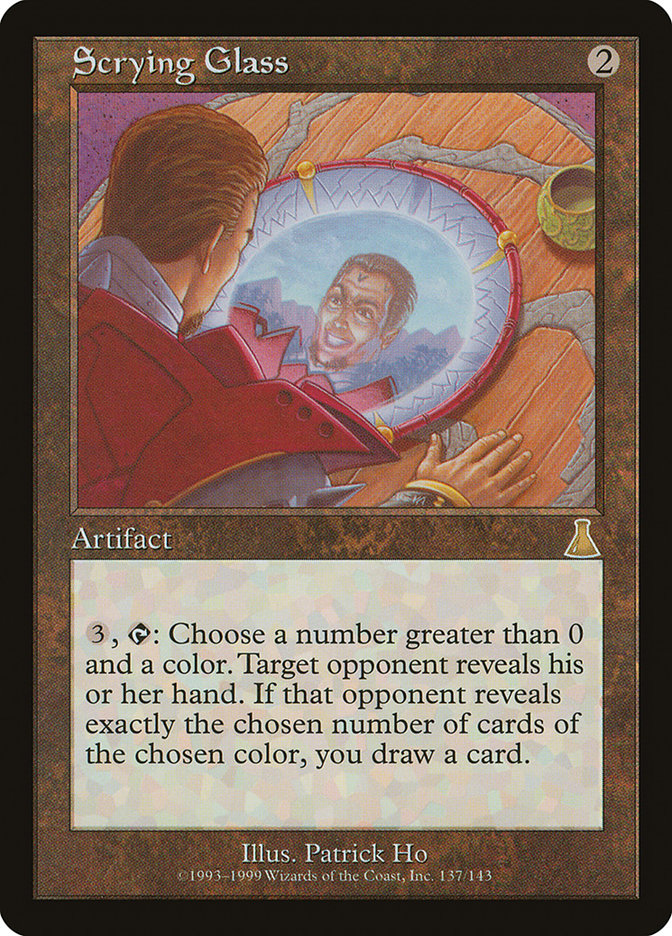 Scrying Glass [Urza's Destiny] | Black Swamp Games