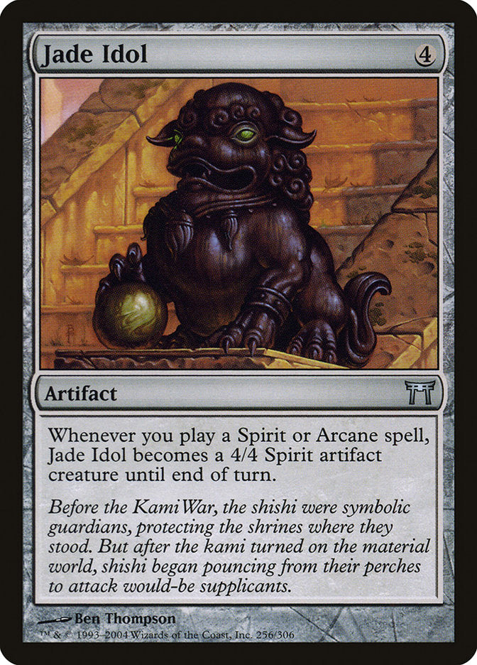 Jade Idol [Champions of Kamigawa] | Black Swamp Games