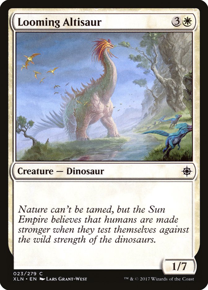 Looming Altisaur [Ixalan] | Black Swamp Games