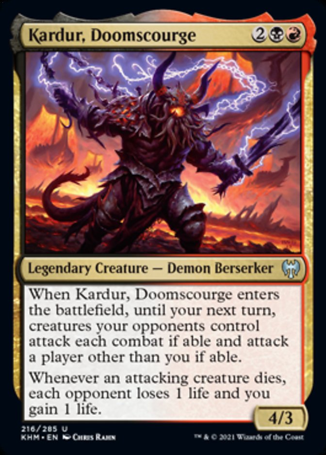 Kardur, Doomscourge [Kaldheim] | Black Swamp Games