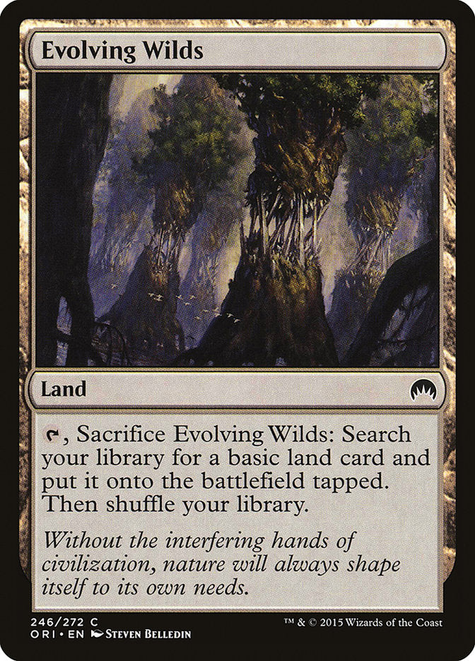 Evolving Wilds [Magic Origins] | Black Swamp Games