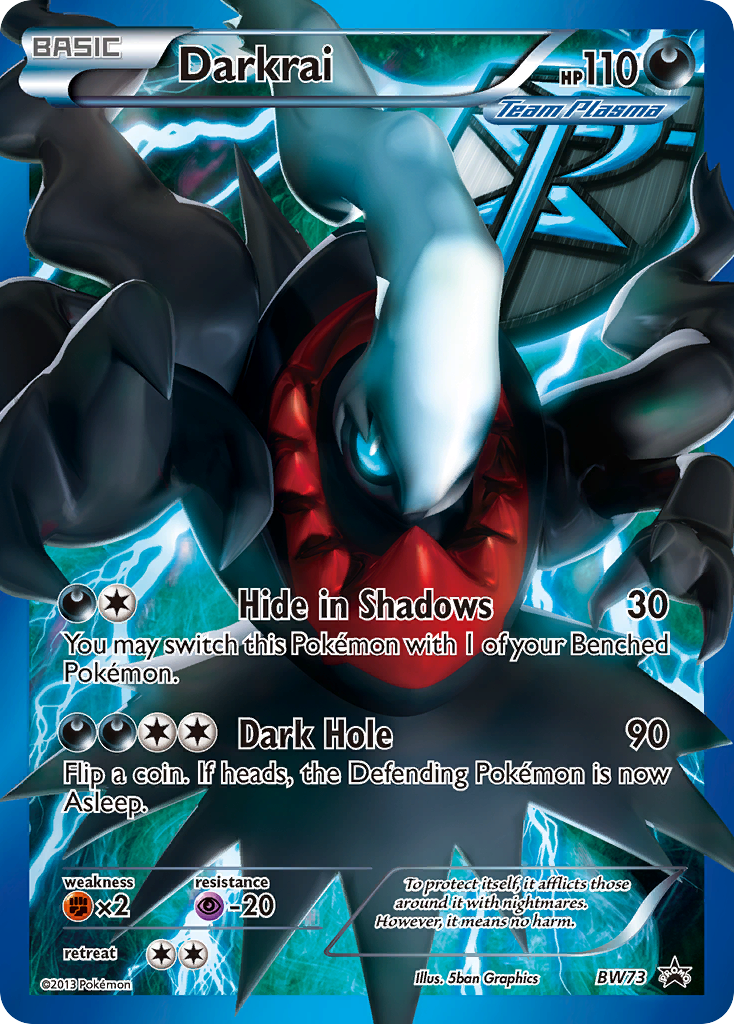 Darkrai (BW73) (Jumbo Card) [Black & White: Black Star Promos] | Black Swamp Games