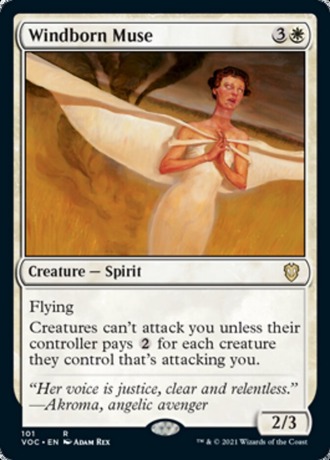Windborn Muse [Innistrad: Crimson Vow Commander] | Black Swamp Games