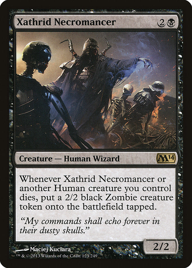 Xathrid Necromancer [Magic 2014] | Black Swamp Games