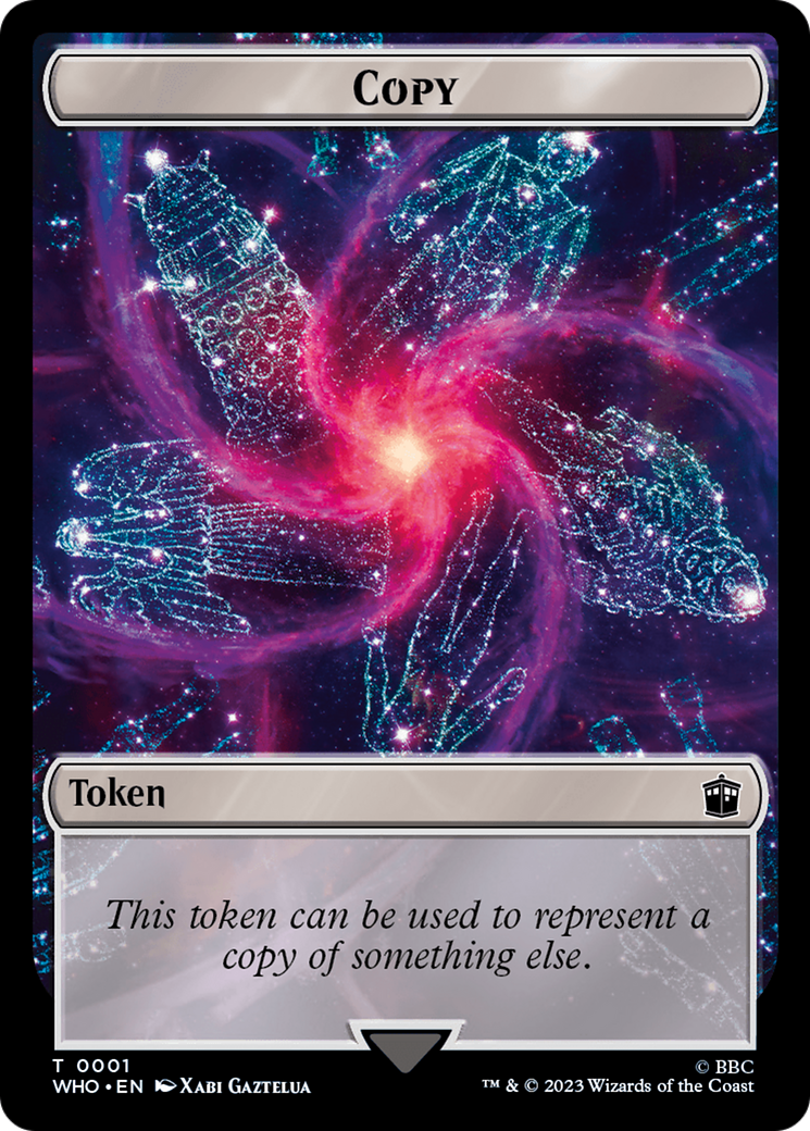 Copy // Food (0027) Double-Sided Token [Doctor Who Tokens] | Black Swamp Games