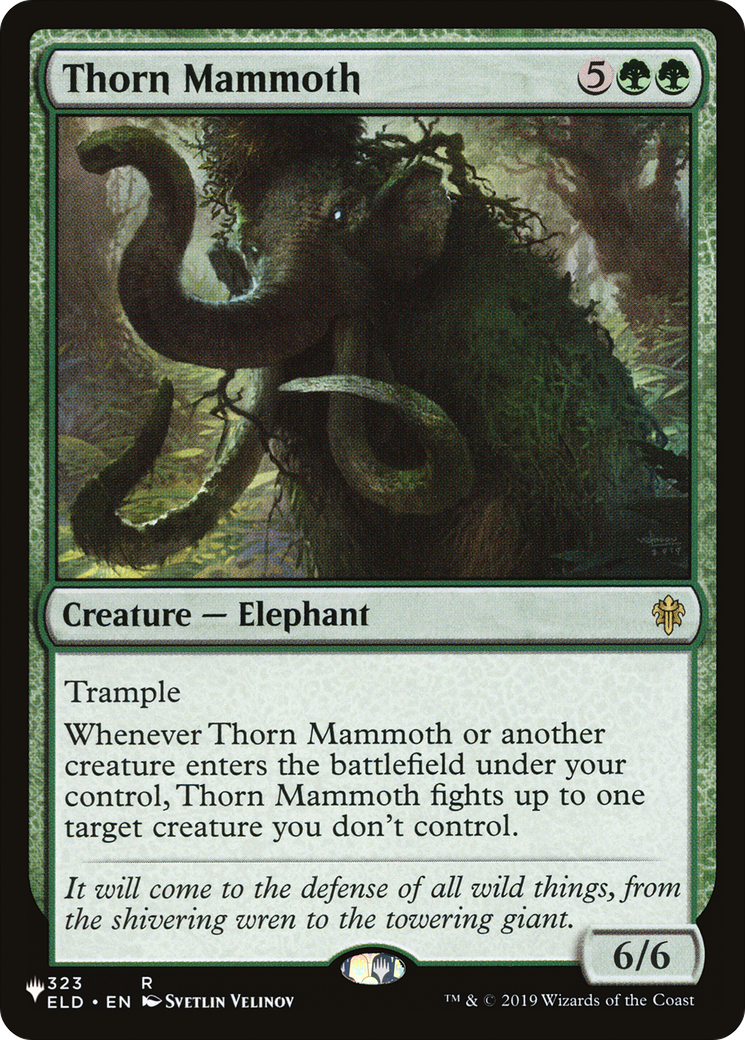 Thorn Mammoth [The List Reprints] | Black Swamp Games