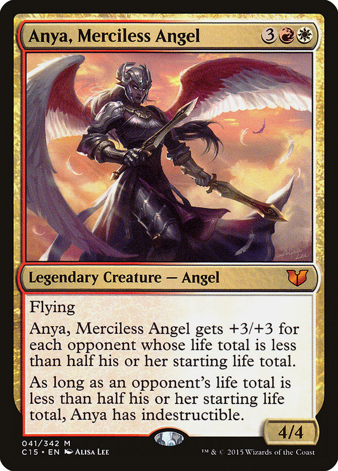 Anya, Merciless Angel [Commander 2015] | Black Swamp Games