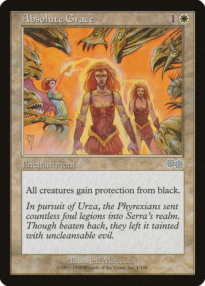 Absolute Grace [Urza's Saga] | Black Swamp Games