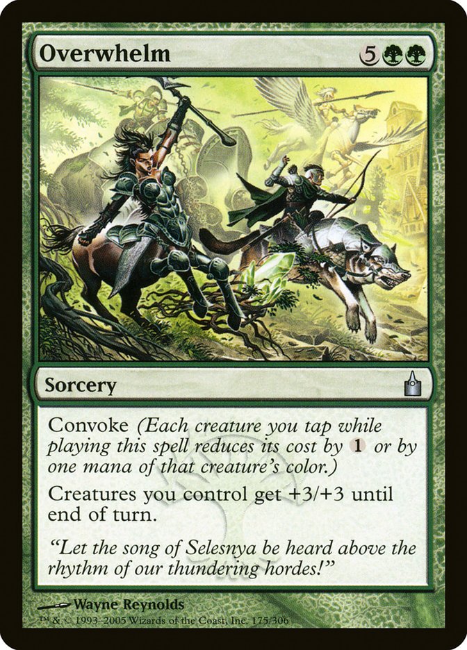Overwhelm [Ravnica: City of Guilds] | Black Swamp Games