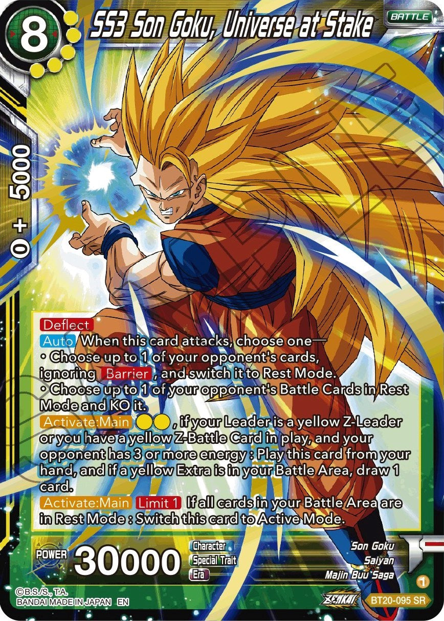 SS3 Son Goku, Universe at Stake (BT20-095) [Power Absorbed] | Black Swamp Games