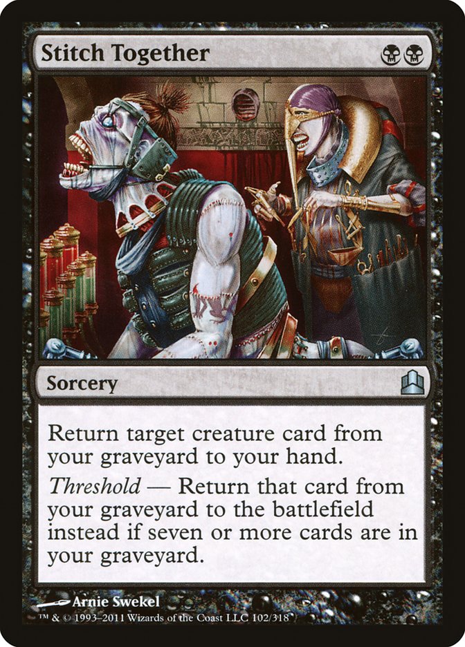 Stitch Together [Commander 2011] | Black Swamp Games