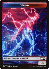 Pirate // Weird Double-Sided Token [Core Set 2021 Tokens] | Black Swamp Games