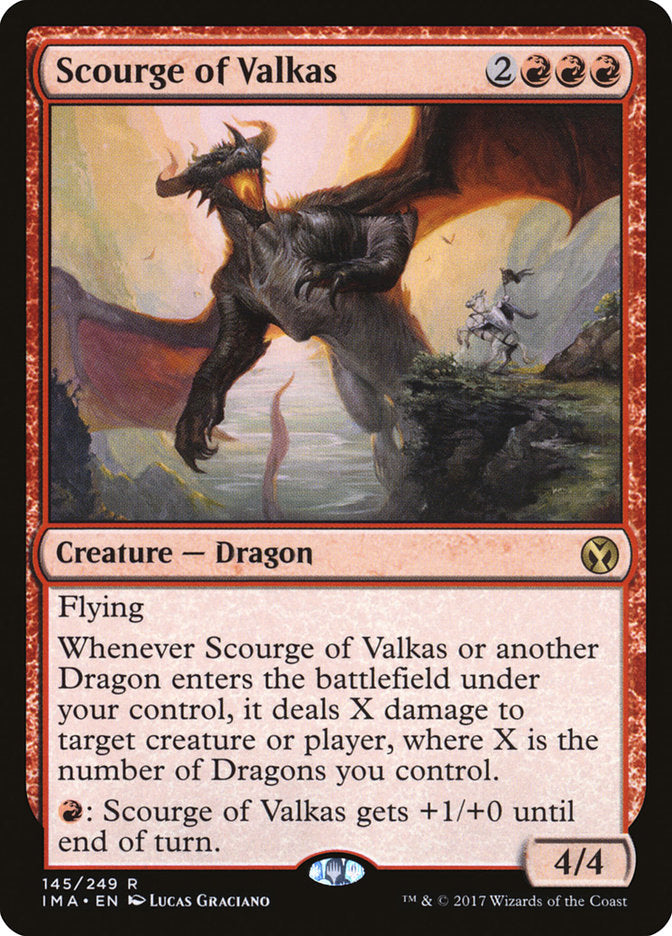 Scourge of Valkas [Iconic Masters] | Black Swamp Games