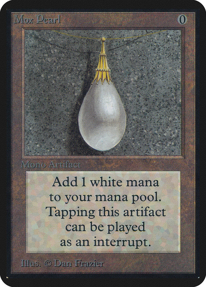 Mox Pearl [Alpha Edition] | Black Swamp Games