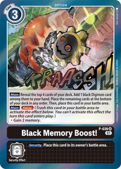 Black Memory Boost! [P-039] [Promotional Cards] | Black Swamp Games