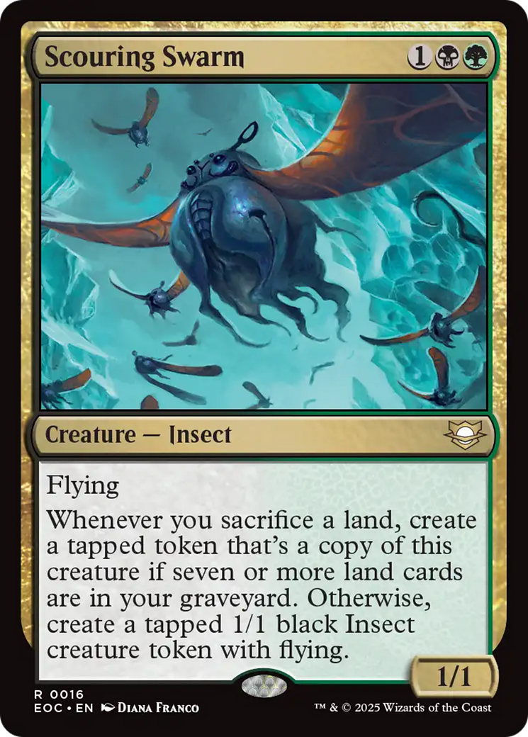 Scouring Swarm [Edge of Eternities Commander] | Black Swamp Games