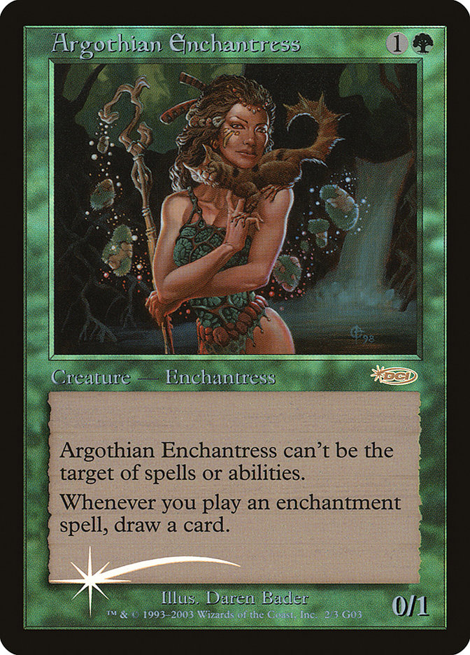Argothian Enchantress [Judge Gift Cards 2003] | Black Swamp Games