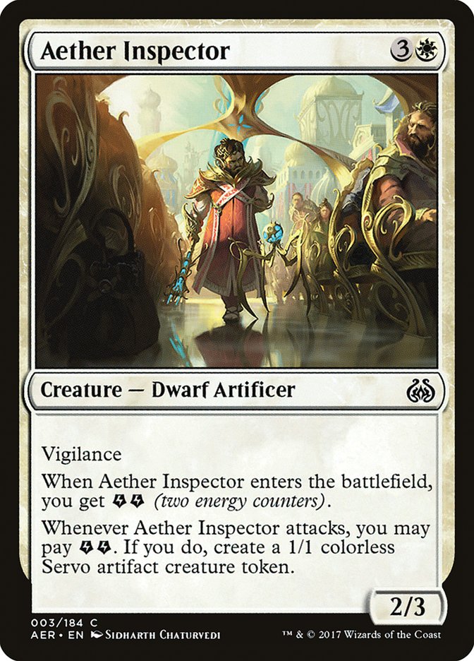 Aether Inspector [Aether Revolt] | Black Swamp Games