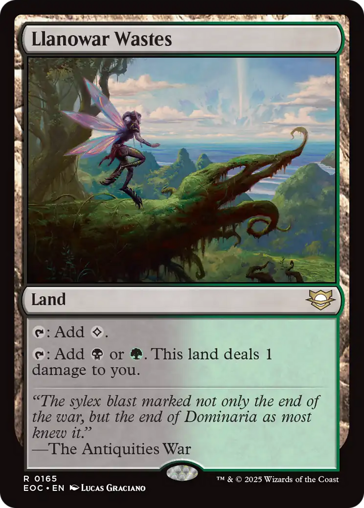 Llanowar Wastes [Edge of Eternities Commander] | Black Swamp Games