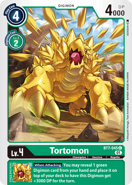 Tortomon [BT7-045] [Next Adventure] | Black Swamp Games