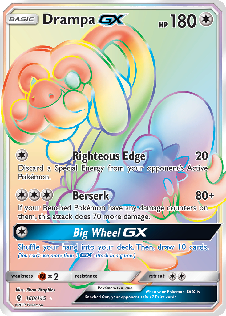 Drampa GX (160/145) [Sun & Moon: Guardians Rising] | Black Swamp Games