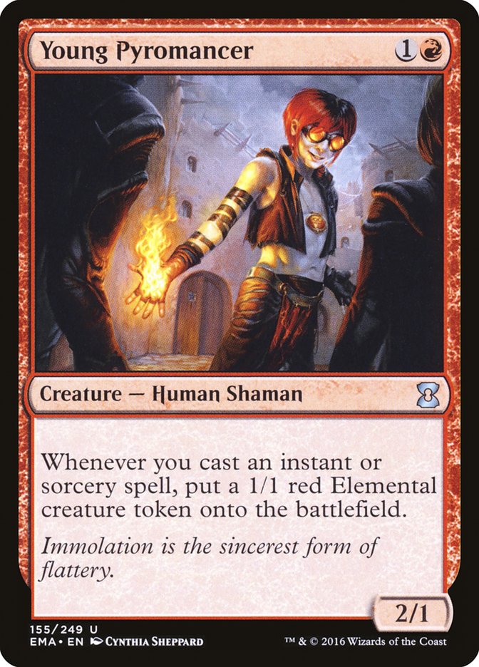 Young Pyromancer [Eternal Masters] | Black Swamp Games