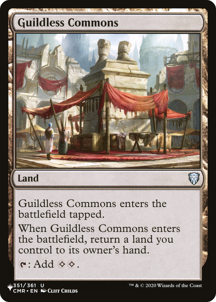 Guildless Commons [The List Reprints] | Black Swamp Games