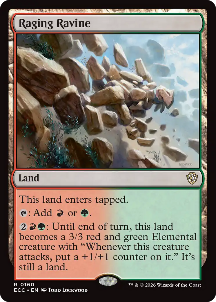 Raging Ravine [Lorwyn Eclipsed Commander] | Black Swamp Games