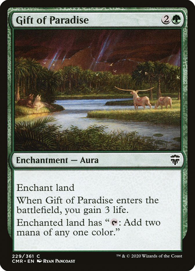 Gift of Paradise [Commander Legends] | Black Swamp Games