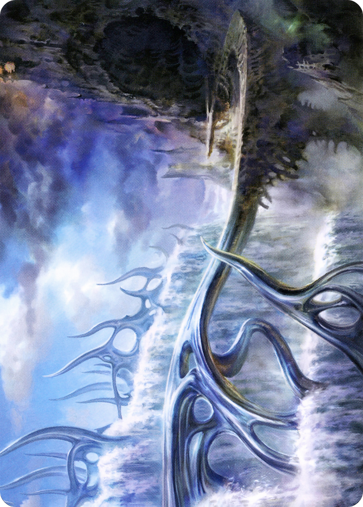 Mistvault Bridge Art Card [Modern Horizons 2 Art Series] | Black Swamp Games