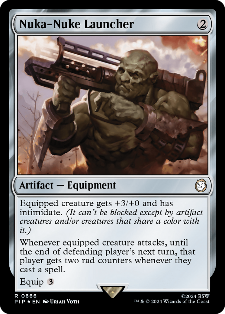 Nuka-Nuke Launcher (Surge Foil) [Fallout] | Black Swamp Games