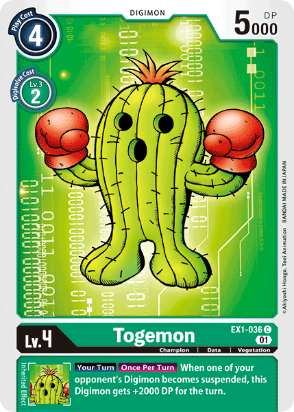 Togemon [EX1-036] [Classic Collection] | Black Swamp Games