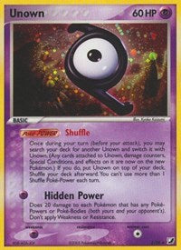 Unown (Z) (Z/28) [EX: Unseen Forces] | Black Swamp Games