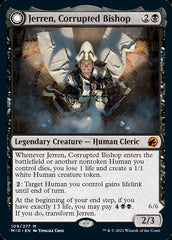 Jerren, Corrupted Bishop // Ormendahl, the Corrupted [Innistrad: Midnight Hunt] | Black Swamp Games
