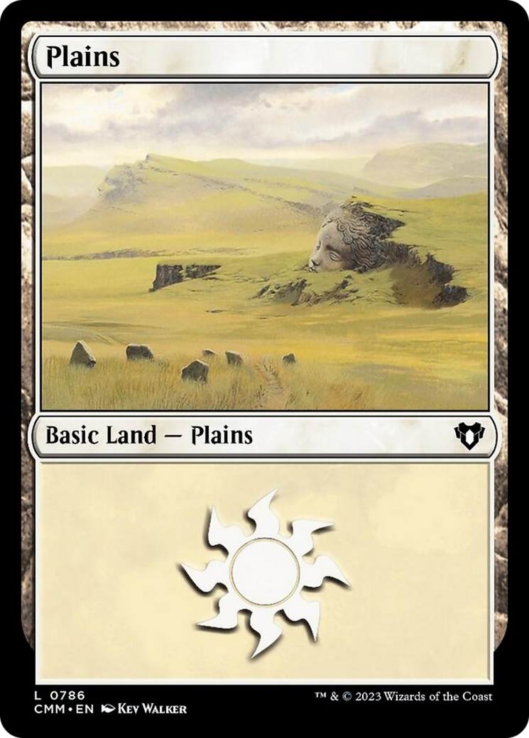 Plains (786) [Commander Masters] | Black Swamp Games