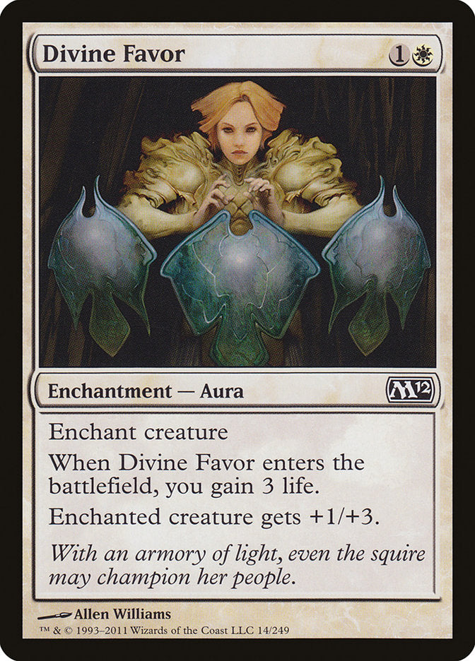 Divine Favor [Magic 2012] | Black Swamp Games
