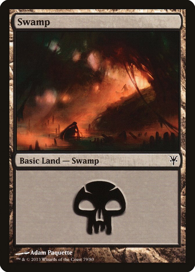 Swamp (79) [Duel Decks: Sorin vs. Tibalt] | Black Swamp Games