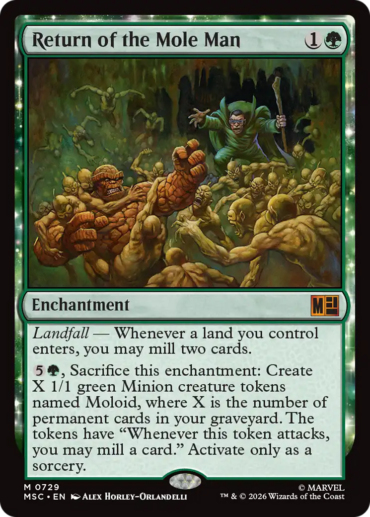 Return of the Mole Man [Marvel Super Heroes Commander] | Black Swamp Games